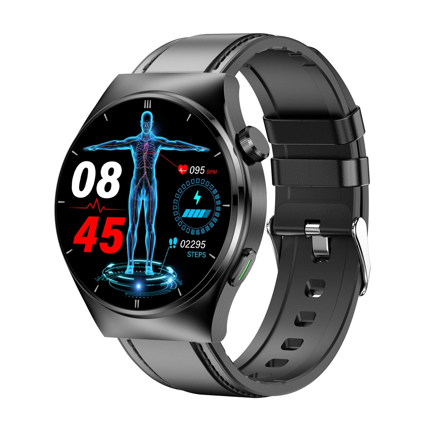 TH32 High End Laser Therapy Blood Lipid Uric Acid Health Management Watch SOS Emergency Call