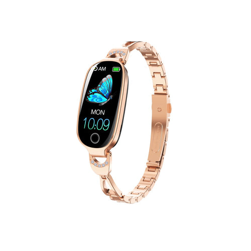TimoHealth Blood Sugar Blood Pressure monitoring Luxury Diamond Design Fashion Smartwatch