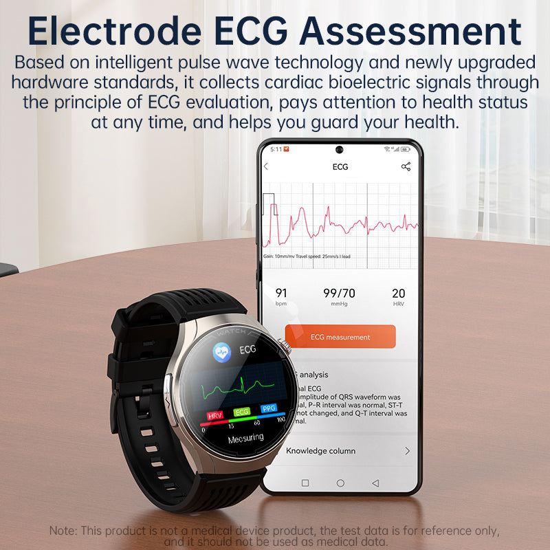 TimoHealth TH06 Sleep Aid Watch Intelligently Initiate ECG Heart Rate Monitor Blood Sugar