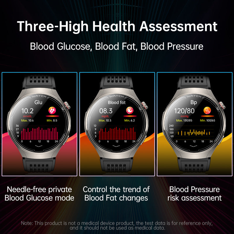 TimoHealth TH06 Sleep Aid Watch Intelligently Initiate ECG Heart Rate Monitor Blood Sugar