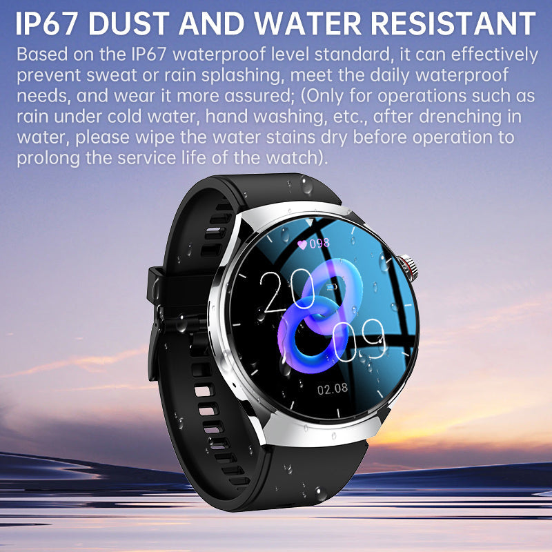 TimoHealth TH88 Newly Upgraded Smart Watch ECG Blood Glucose Blood Components Sleep Heart Rate Blood Pressure