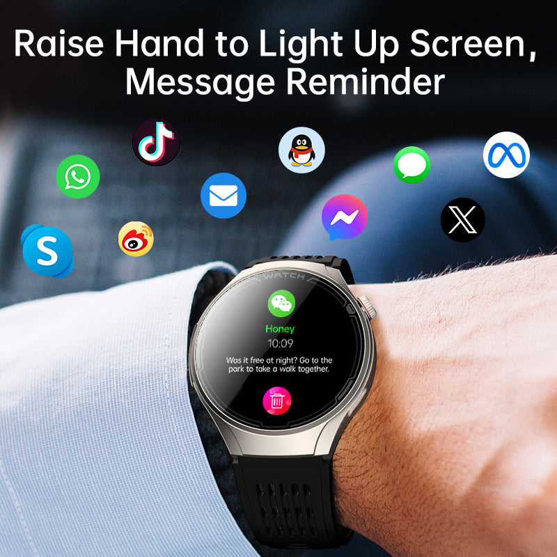 TimoHealth TH06 Sleep Aid Watch Intelligently Initiate ECG Heart Rate Monitor Blood Sugar