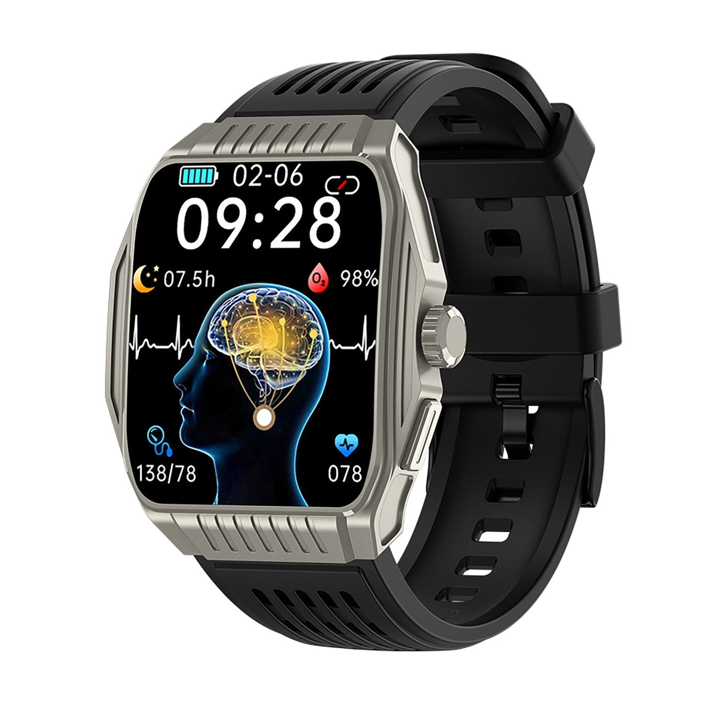 TimoHealth TH03 Sleep Aid Watch Intelligently Initiate ECG Heart Rate Monitor Blood Sugar
