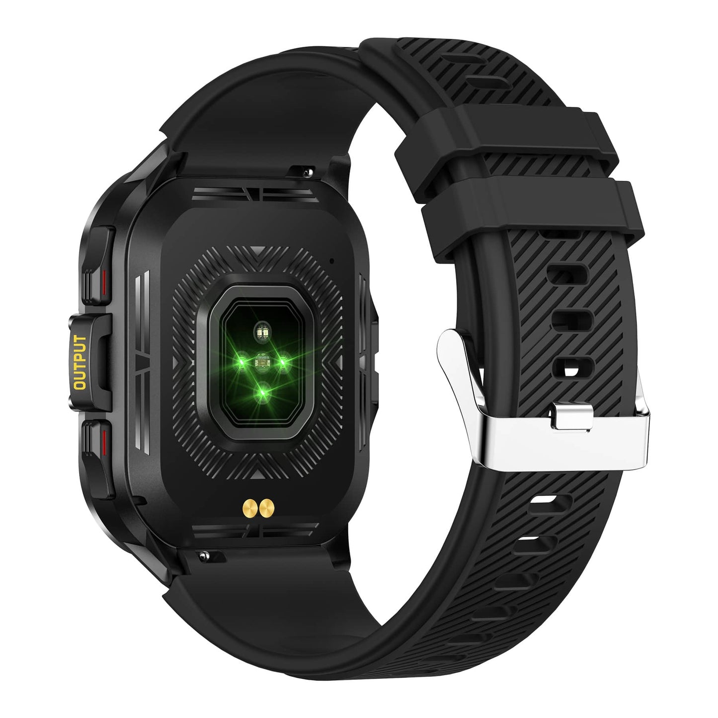 TH48 Anti Drop Waterproof and Dust-proof Cold Resistant Military Sports Blood Glucose Heart Rate Monitor Health Smart Watch