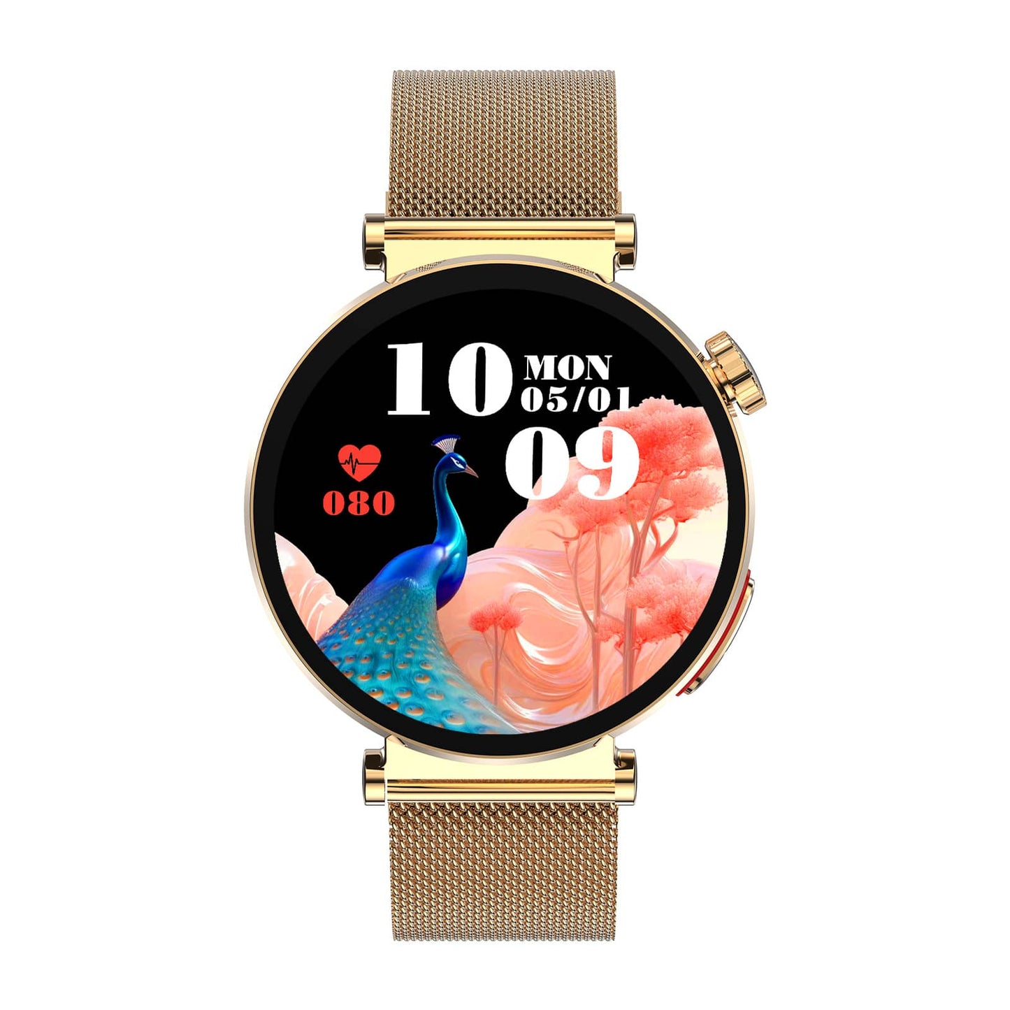 TH80 Blood Sugar Blood Pressure Blood Oxygen Monitoring Women‘s Smart Watch