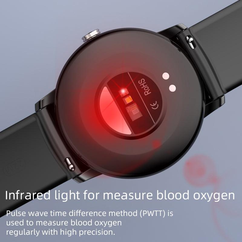 TH49 Buit-in NFC Ststem Health Fashion Smart Watch Hear Rate Monitoring Blood Pressure Blood Oxygen