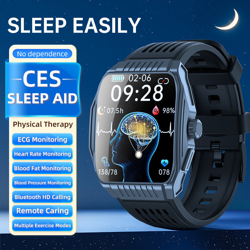 TimoHealth TH03 Sleep Aid Watch Intelligently Initiate ECG Heart Rate Monitor Blood Sugar