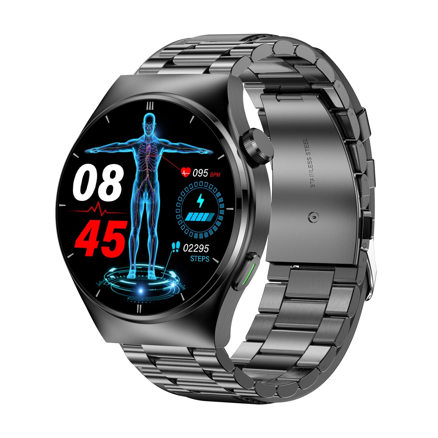 TH32 High End Laser Therapy Blood Lipid Uric Acid Health Management Watch SOS Emergency Call