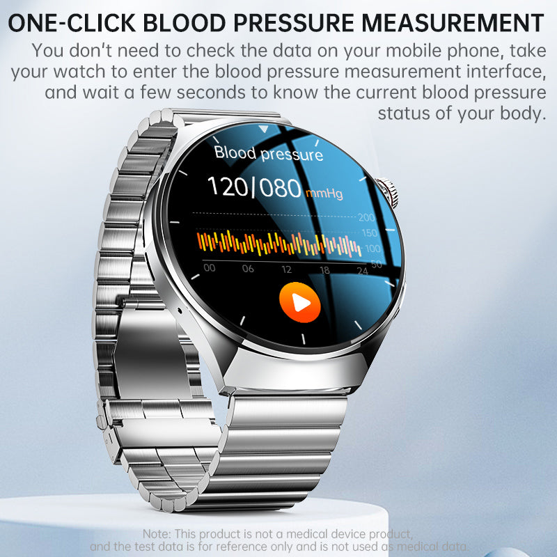 TimoHealth TH88 Newly Upgraded Smart Watch ECG Blood Glucose Blood Components Sleep Heart Rate Blood Pressure