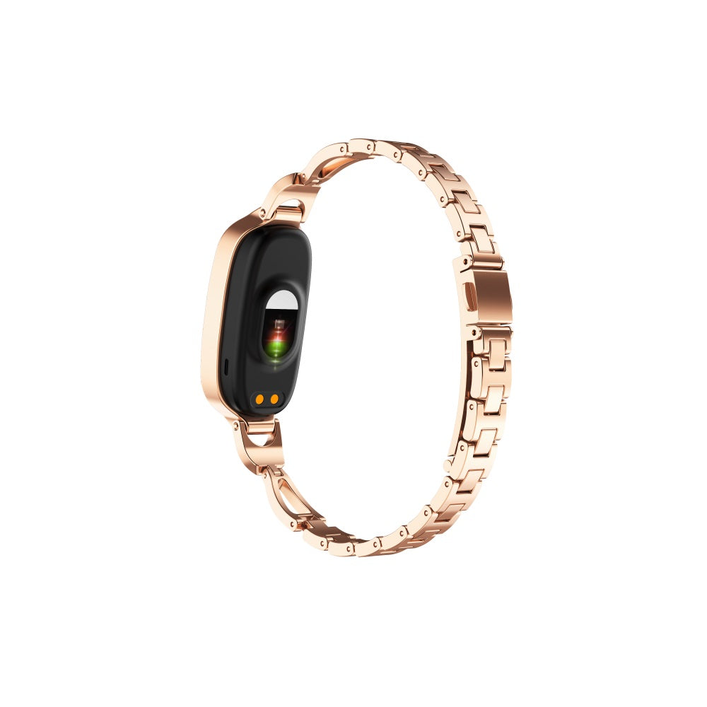 TimoHealth Blood Sugar Blood Pressure monitoring Luxury Diamond Design Fashion Smartwatch