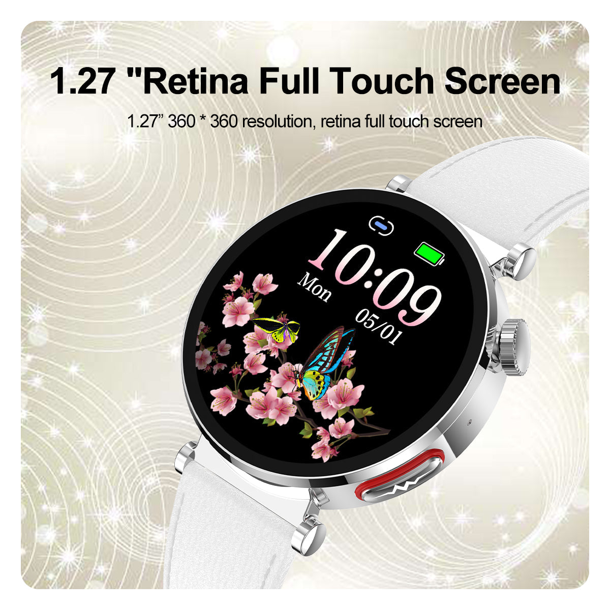 TH71 ECG Health Smart Call Watch Blood Oxygen Uric Acid Lipid Monitoring Voice Assistant Physiological Cycle Record