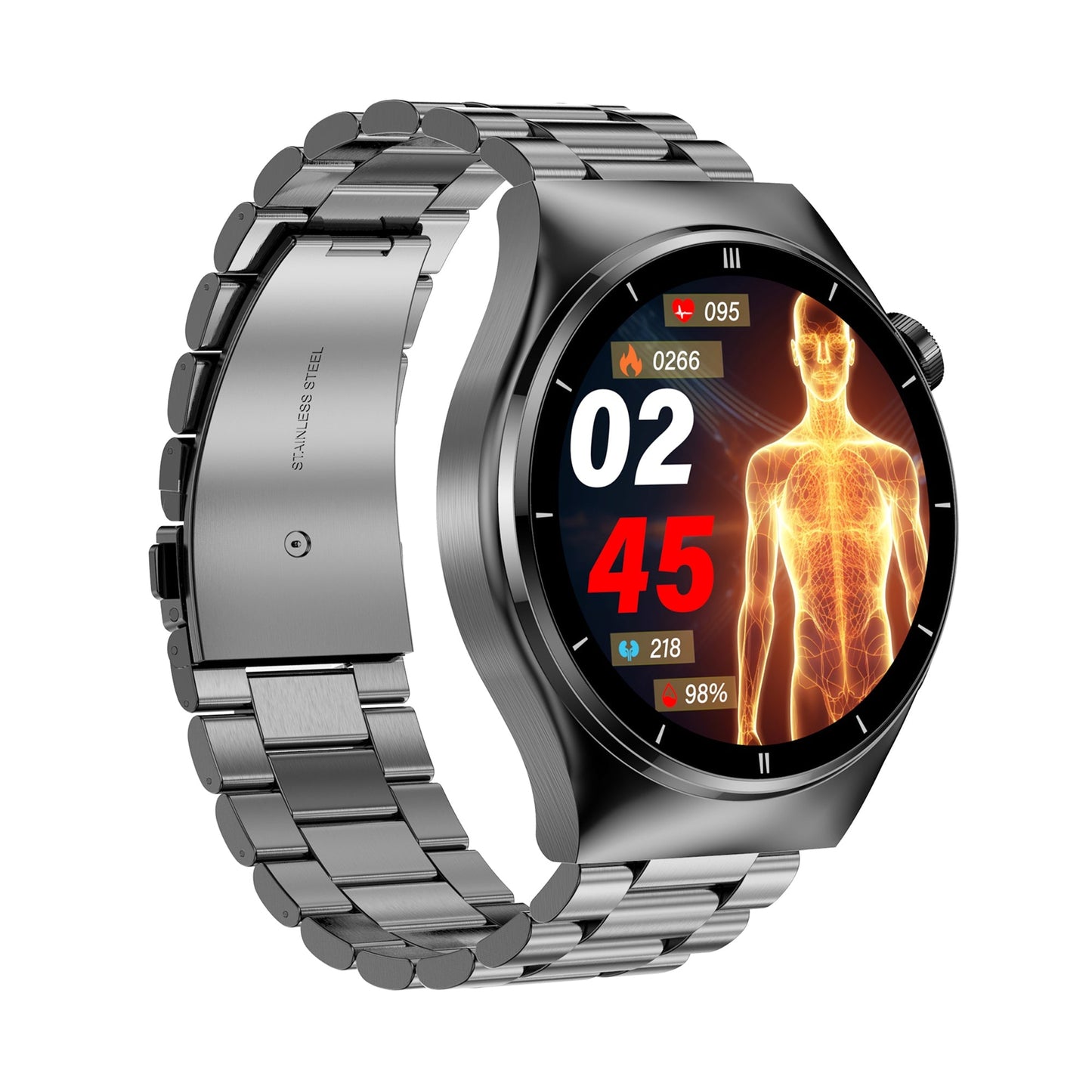 TH32 High End Laser Therapy Blood Lipid Uric Acid Health Management Watch SOS Emergency Call