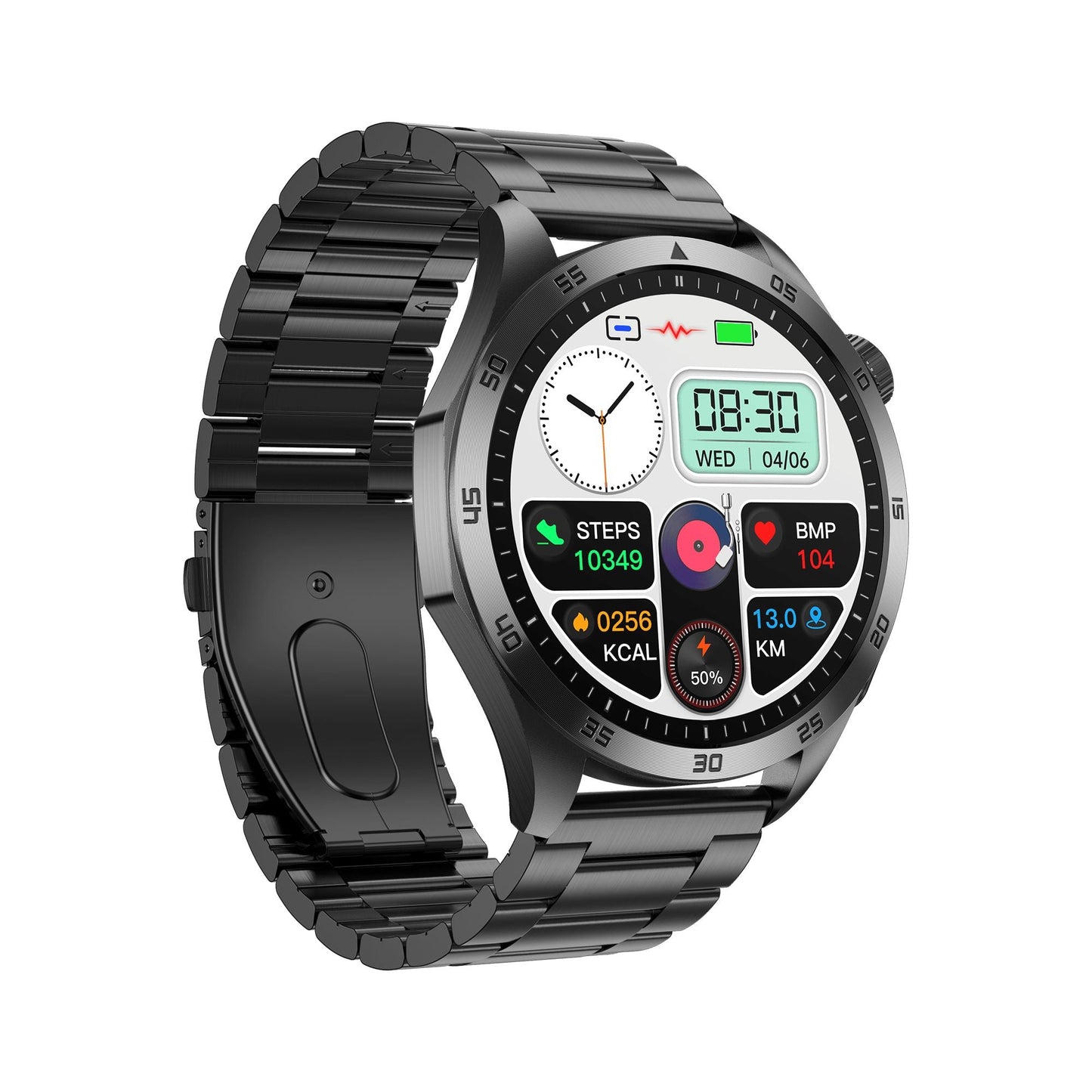 TH93 Micro Health Check ECG/EKG Blood Glucose Smart Health Monitoring Watch