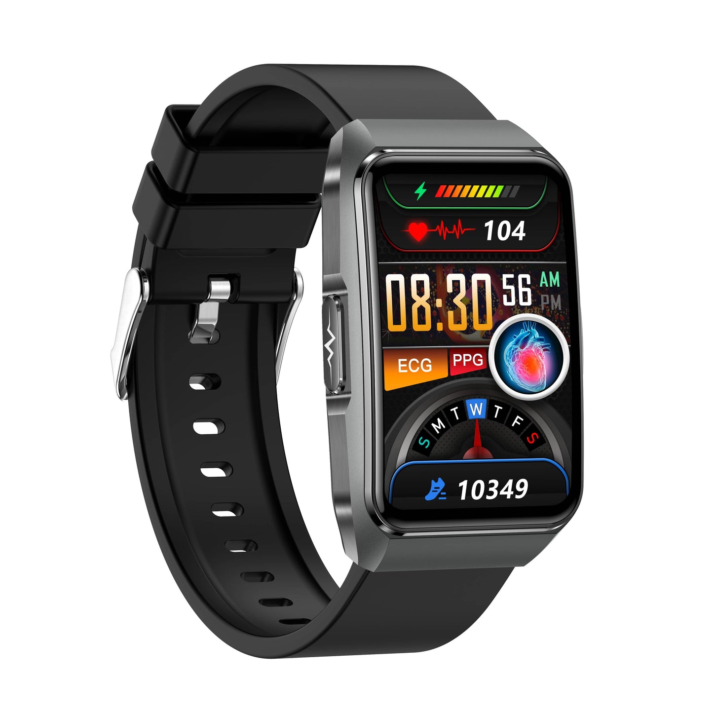 TH721 Professional ECG/EKG HRV Monitoring High-end Micro-physical Examination Health Management Smartbracelet