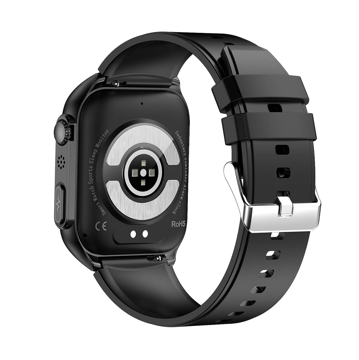 TH21 Bluetooth Talking Cardio Oximetry ECG+PPG Heart Rate Blood Glucose BP Monitoring Smart Health Watch