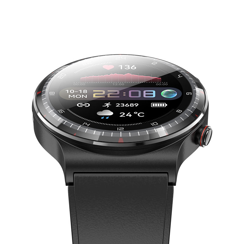Timohealth G5pro Professional High-End ECG/EKG Blood Pressure Blood Glucose Heart Rate Monitoring Smart Watch