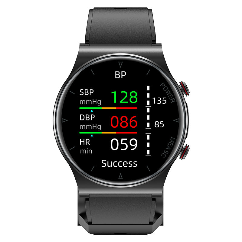 TH67 High Precision Air Bag Blood Pressure ECG+PPG Heart Rate Blood Oxygen Sleep Monitoring Smart Watch