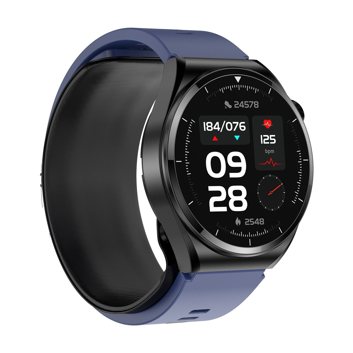 THP2 Blood Pressure Smart Watch with Air Bags Cuff ECG Wrist BP Monitor