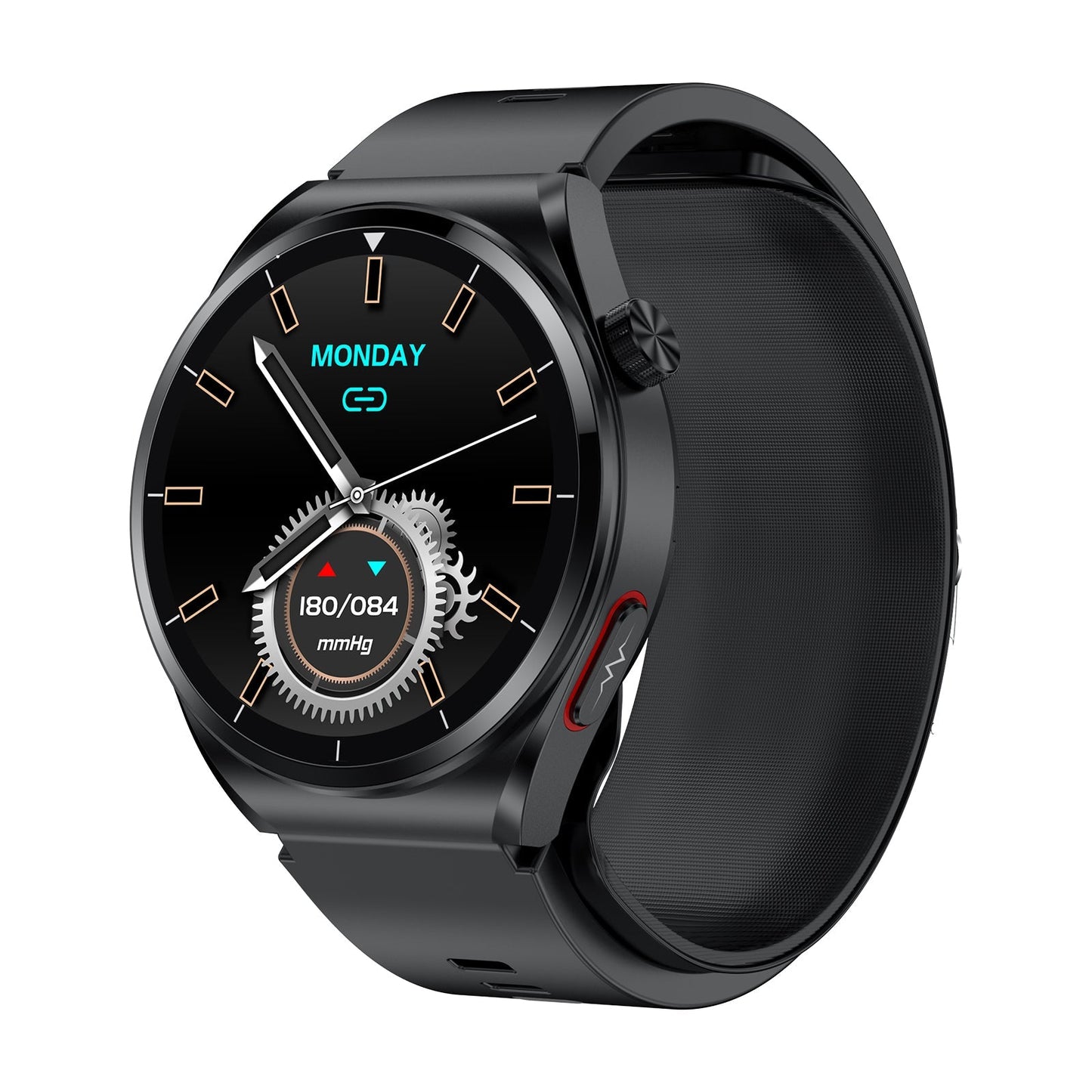 THP2 Blood Pressure Smart Watch with Air Bags Cuff ECG Wrist BP Monitor