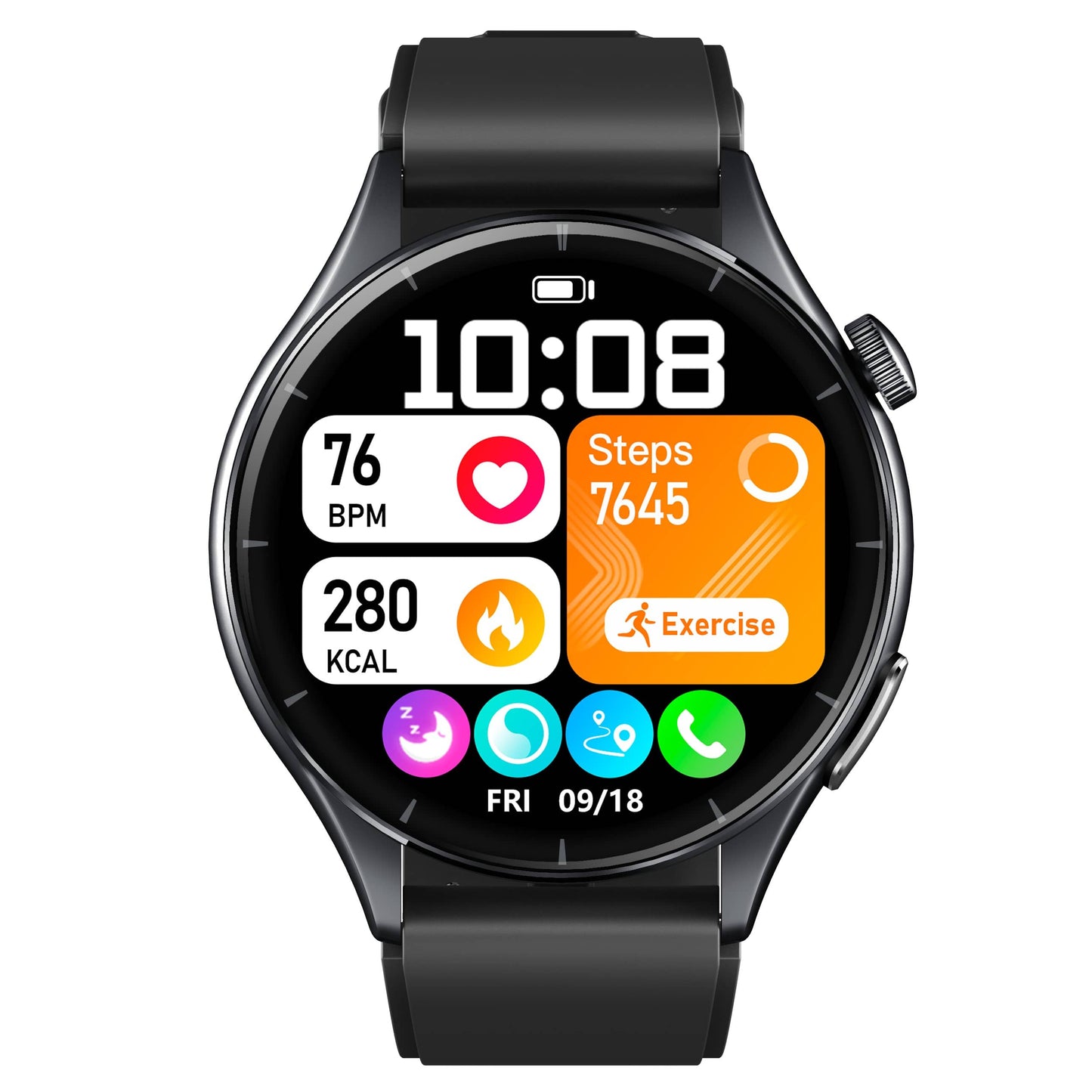 TH332 Ultra-thin ECG Heart Rate Blood Pressure Suga Pro Monitoring High-End Health Smart Watch