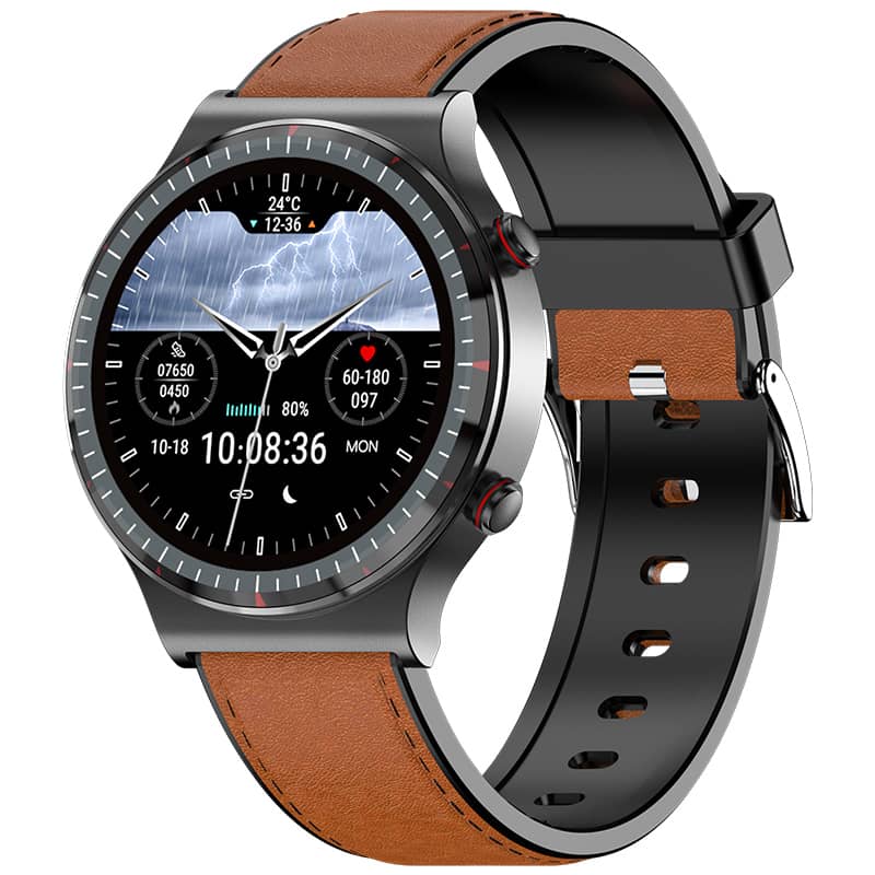TH99 Professional High-End ECG/EKG Blood Pressure Heart Rate Monitoring Smart Watch