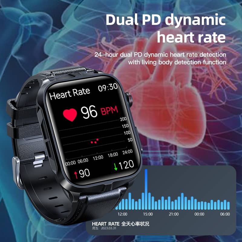 TH31 New Generation of Pulse therapy Blood Glucose Blood Pressure ECG Heart Rate Monitoring Health Smartwatch