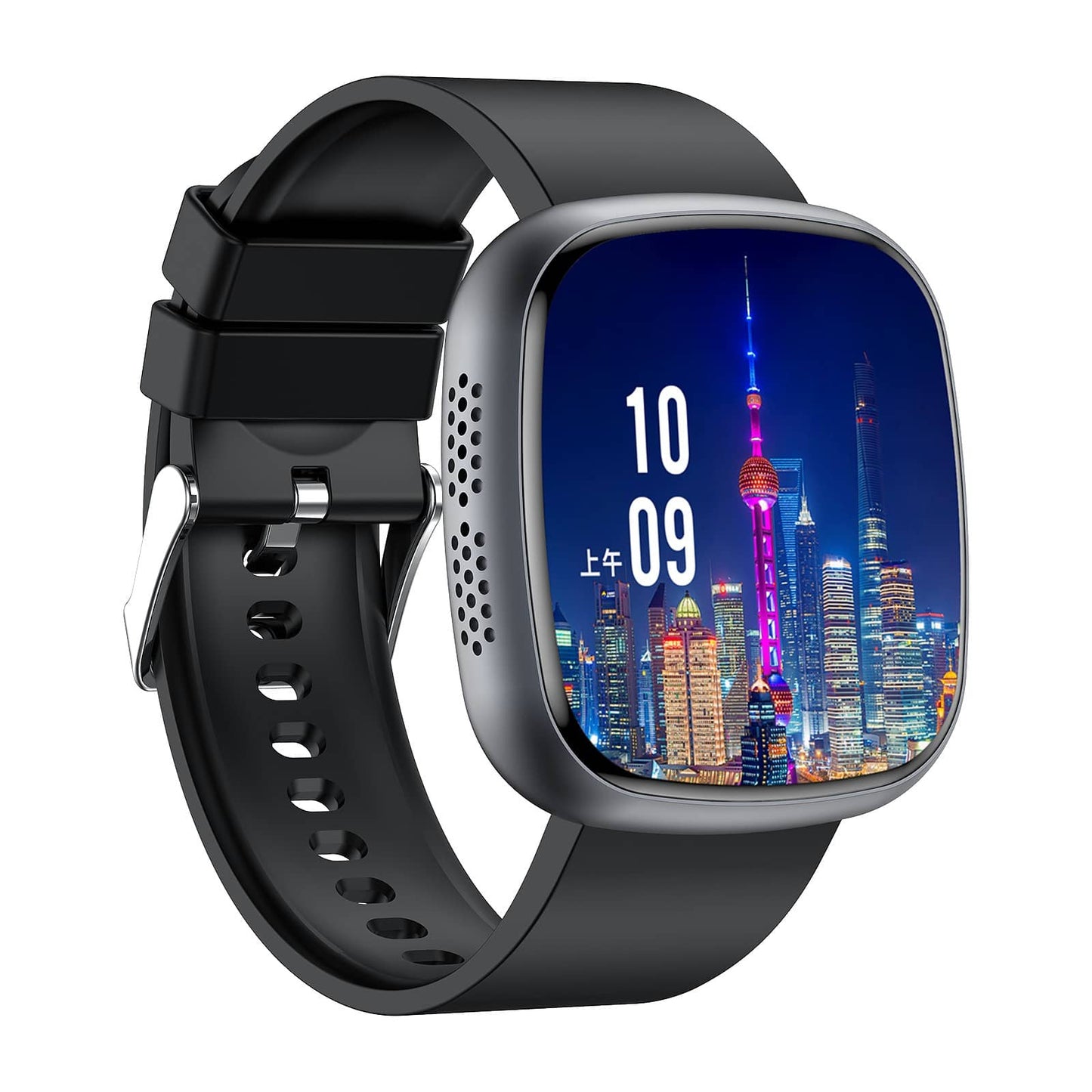 TH395 Professional ECG Blood Glucose Blood Pressure Heart Rate HRV Monitoring Smart Watch
