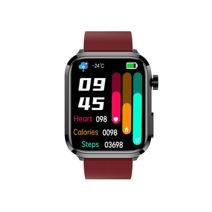 TH37 Lipid-uric Acid ECG/EKG Blood Sugar Blood Pressure Health Management Smart Watch