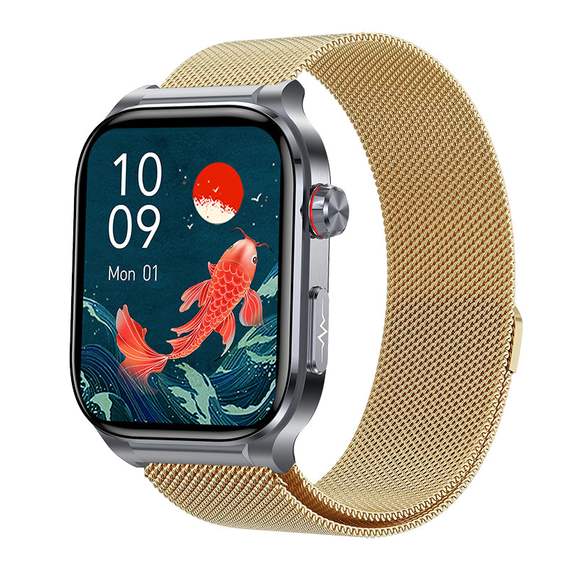 TH388 Professional High-End ECG/EKG HRV Blood Glucose Blood Pressure Heart Rate Health Management Watch