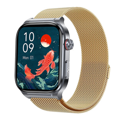 TH388 Professional High-End ECG/EKG HRV Blood Glucose Blood Pressure Heart Rate Health Management Watch