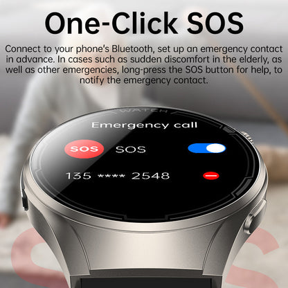 TimoHealth TH06 Sleep Aid Watch Intelligently Initiate ECG Heart Rate Monitor Blood Sugar
