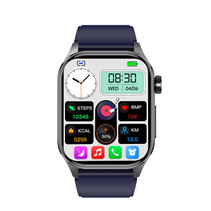 TH30 ECG/EKG Blood Sugar Blood Pressure Call Intelligent Health Management Smart Watch