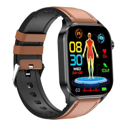 TH30 ECG/EKG Blood Sugar Blood Pressure Call Intelligent Health Management Smart Watch