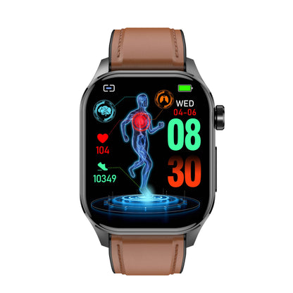 TH30 ECG/EKG Blood Sugar Blood Pressure Call Intelligent Health Management Smart Watch