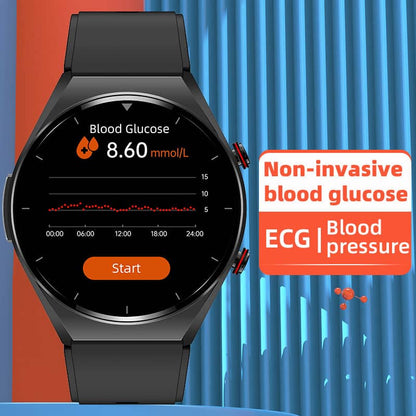TH89 One-click Blood Glucose Blood Pressure ECG/EKG HRV Heart Measurement Suga Pro Health Smart Watch