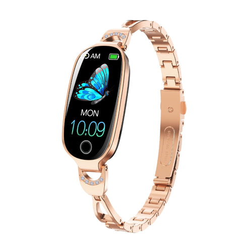 Timohealth 18 Newest Blood Pressure Heart Rate monitoring Luxury Diamond Design Fashion Women Smartwatch in 2025