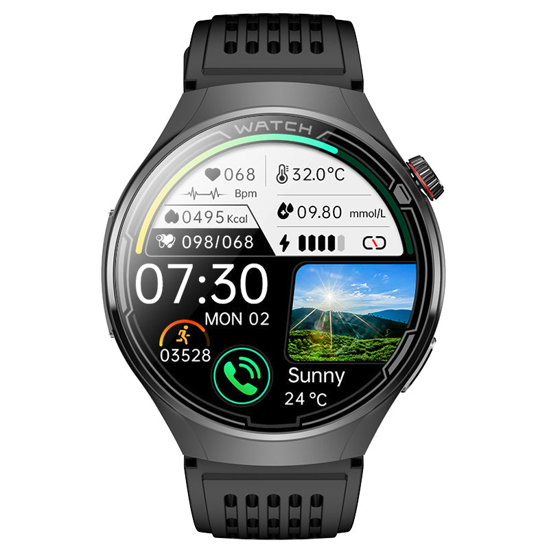 TimoHealth TH06 Sleep Aid Watch Intelligently Initiate ECG Heart Rate Monitor Blood Sugar