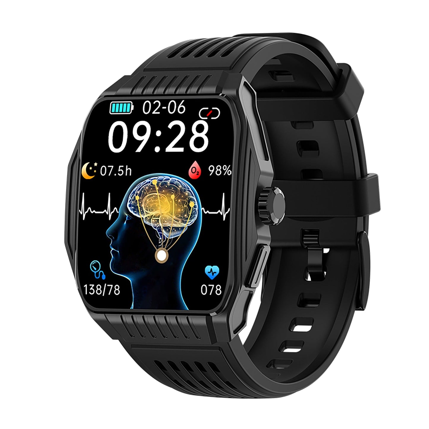 TimoHealth TH03 Sleep Aid Watch Intelligently Initiate ECG Heart Rate Monitor Blood Sugar