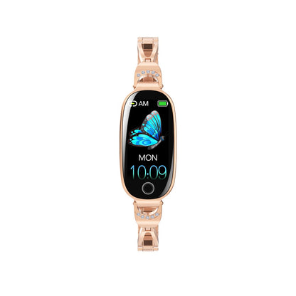 TimoHealth Blood Sugar Blood Pressure monitoring Luxury Diamond Design Fashion Smartwatch