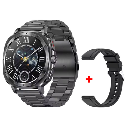 TimoHealth® Fettle - Smart Watch 1.43inch Amoled ECG Health Monitoring Voice Assistant SOS Outdoor Sports Fitness Tracker
