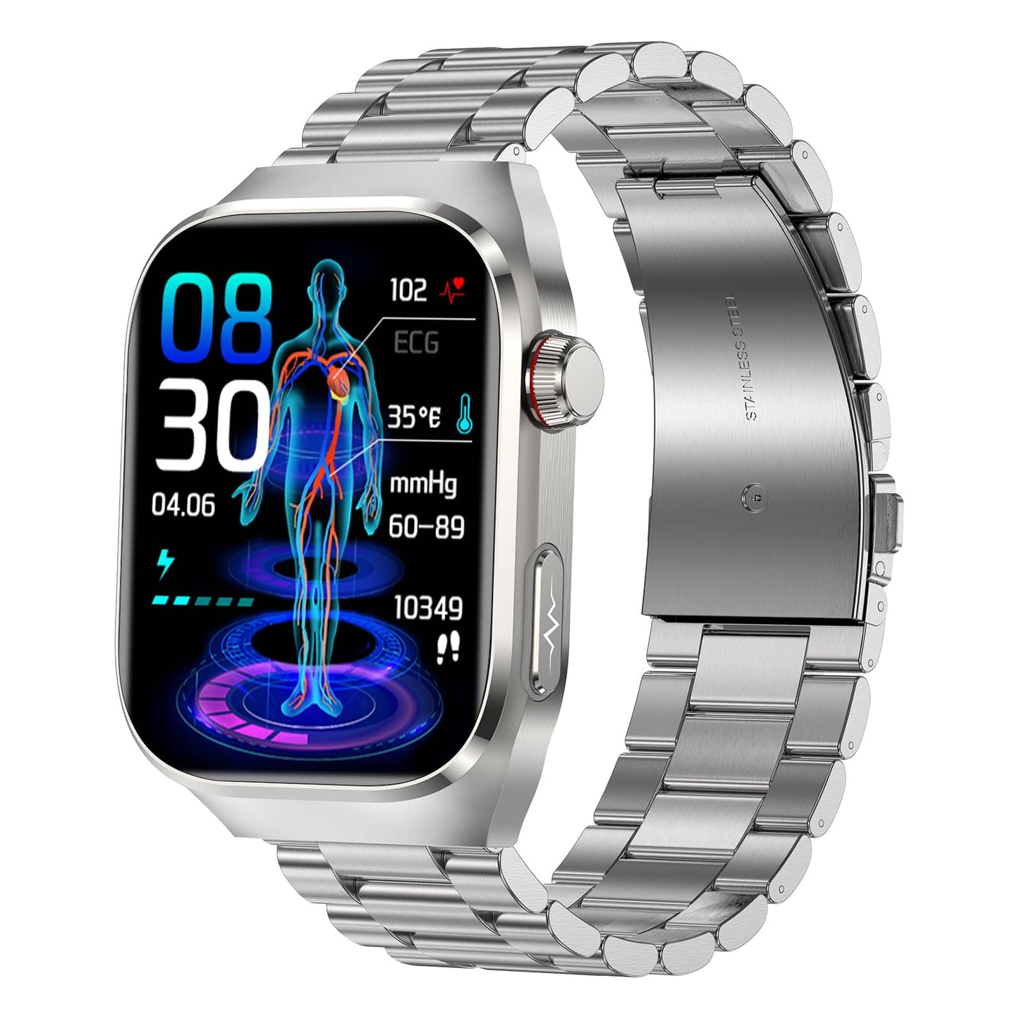 TH29 One Click ECG+Micro Physical Examination Blood Glucose Blood Pressure Monitoring High end Health Management Watch
