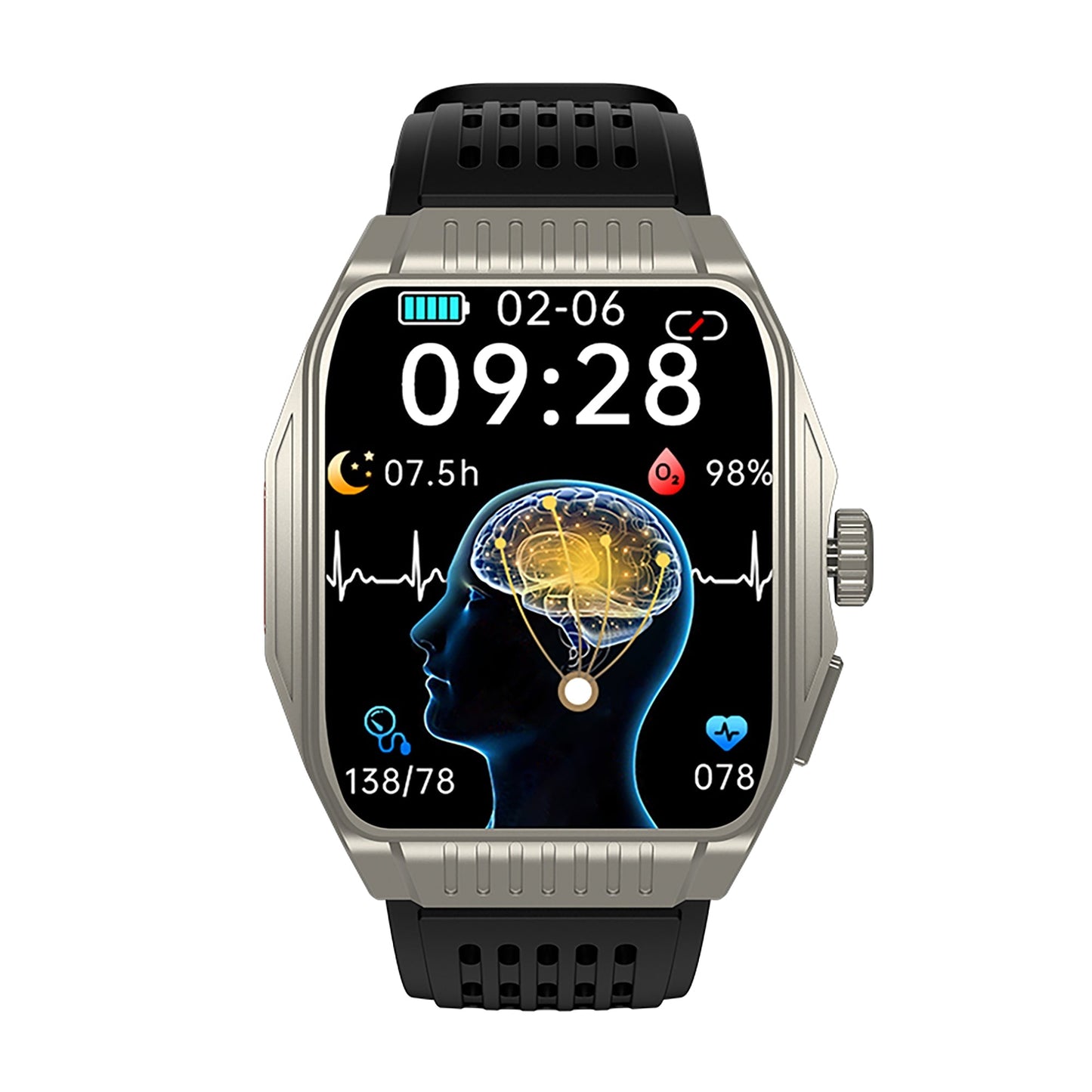 TimoHealth TH03 Sleep Aid Watch Intelligently Initiate ECG Heart Rate Monitor Blood Sugar