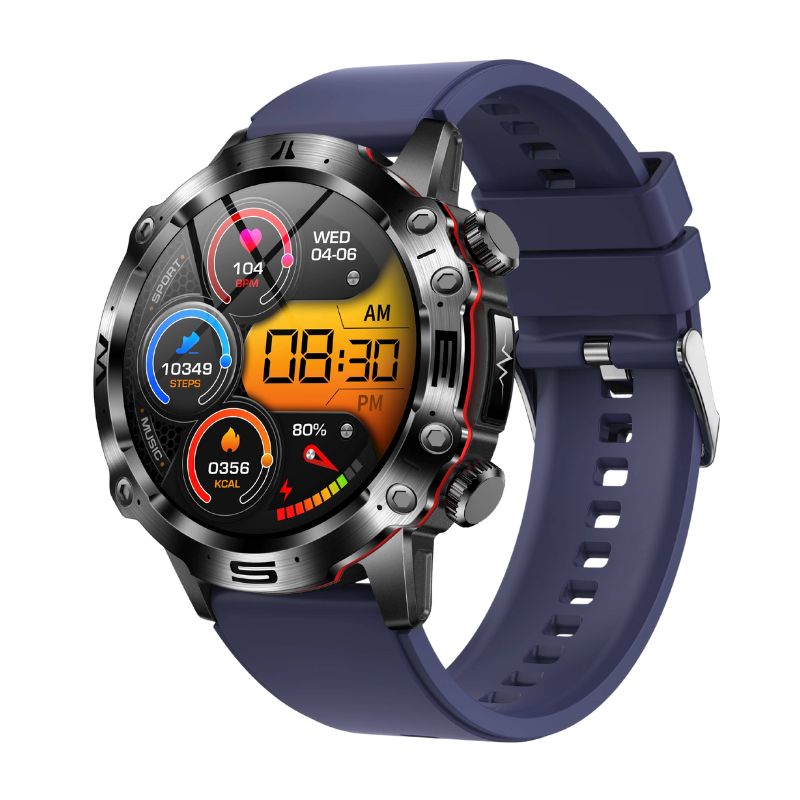 TH86 Hige-end ECG/EKG Blood Glucose Blood Pressure Health HD Sports Call Smart Watch