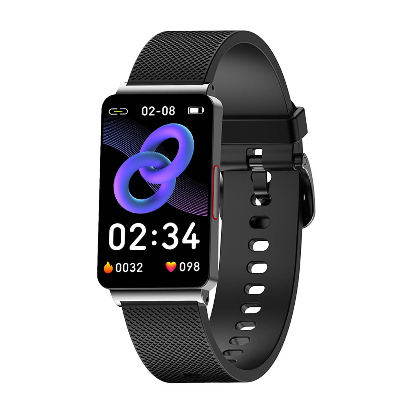 TH55 One-click Blood Glucose Blood Pressure Sleep Heart Rate  Measurement Sports Smart Bracelet