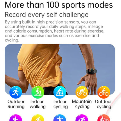 TH70 Blood Sugar Blood Pressure Blood Oxygen Monitoring High Appearance Level Bluetooth Call Smart Watch