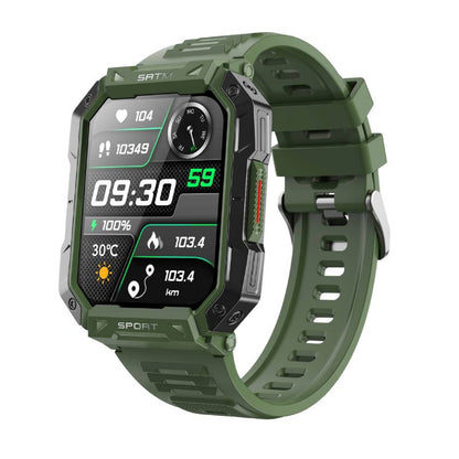 TH87 2.10-inch High-defnition Large Screen Blood Glucose Heart Rate Tracking Sports Bluetooth Health Smart Watch