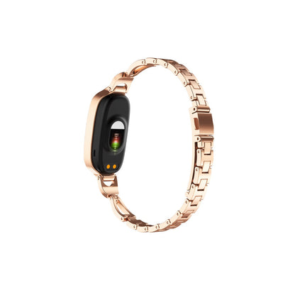 TimoHealth Blood Sugar Blood Pressure monitoring Luxury Diamond Design Fashion Smartwatch