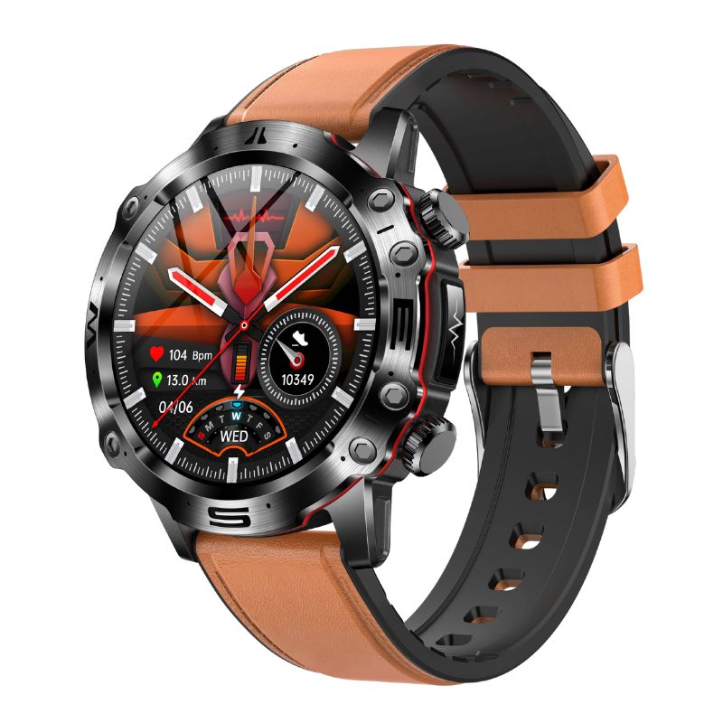 TH86 Hige-end ECG/EKG Blood Glucose Blood Pressure Health HD Sports Call Smart Watch