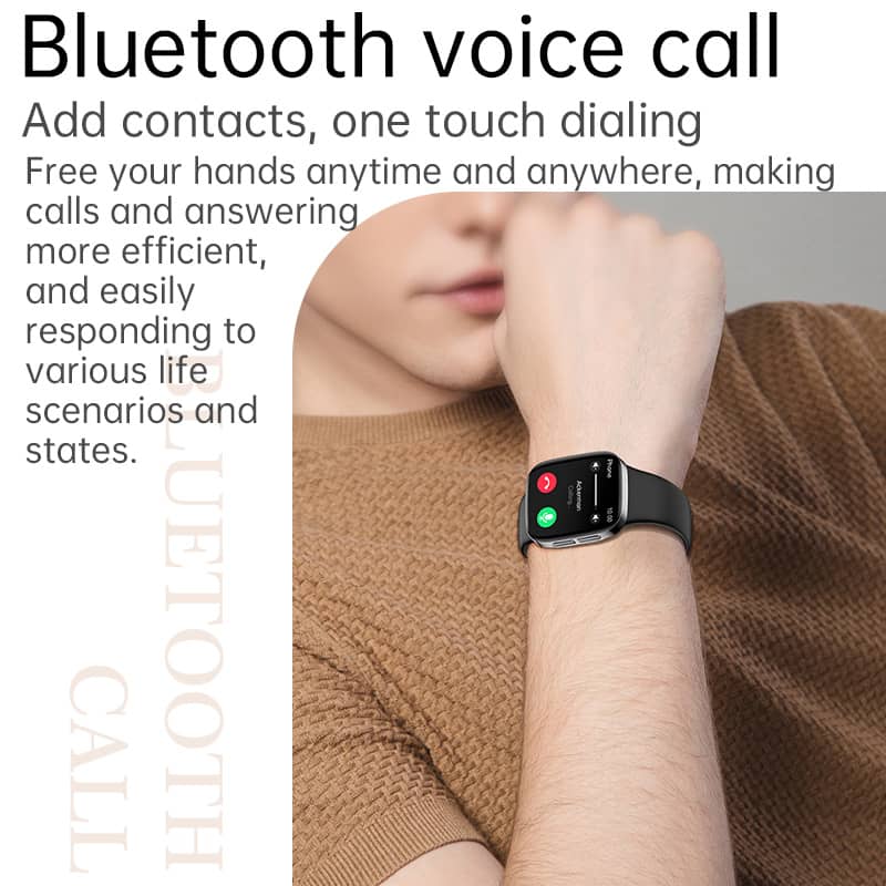 TH70 Blood Sugar Blood Pressure Blood Oxygen Monitoring High Appearance Level Bluetooth Call Smart Watch
