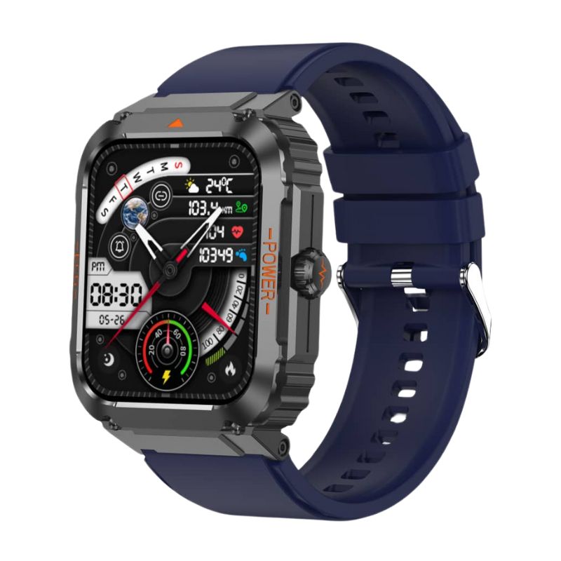 TH94 Fashion Outdoor Sports Health Smart Watch ECG/EKG Blood Glucose Bluetooth Call 100+ Sports Modes